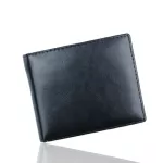 Men Bifold Business Leather Wallet Id Credit Card Holder Purse Pockets Mini Wallet Men's Small Wallets Billetera Hom Coin Wallet
