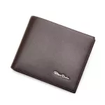 Bison Denim Genuine Leather RFID WALLET Male Multifunctional Card Holder Wallet with Coin Pruse Soft Standard Money Bag W4495