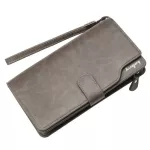 Baellerry Wallet Men Quality Leather Wallet Purse Casual Male Clutch Zipper Bag Wallets Men Multifunction