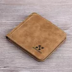 Men Wallet Leather Id Credit Card Holder Clutch Coin Purse Wallet Frosted Short Wallets Men Wallet Coin Pocket