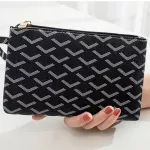 Women Money Clutch Wallet Female Designer Phone Purse Lady Wristlet Zipper Hand Bag Card Holder Cosmetic Key Coin Pouch