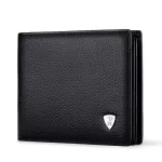 Williampolo Wallet Men 100% Genuine Leather Short Wallet Vintage Cow Leather Casual Male Wallet Purse Standard Holders Wallets