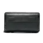 Genodern Business Men Clutch Bag Cowhide Men Clutch Wallets 100% Genuine Leather Clutch Hand Bag Zipper Long Wallet For Male