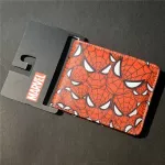 Wallet Anime Heroes Iron Man Captain America Shield Spider Man Ant Man Punisher Venom Short Wallets with Card Holder