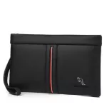 Men Wallets Leather Man Clutch Bag Business Pruse Long Wallet Male Wrist Strap Handy Bag for Phone Card Holder