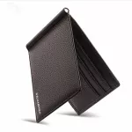 William Polo Genuine Men's Leather Wallet Black Brown Pocket Exquis Small Model Design Clip Ultra Thin Coin Zero Pocket