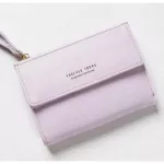 Women Small Wallets Ladies Leather Letter Purse Short Coin Bag for Women's Clutch Card Holder Wallet