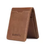 Gubintu Thin Genuine Leather Men Wallets Card Holder Multifunctional Slim Men Purse Business High Quality Men Wallets