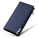 Williampolo Long Genuine Leather Men Wallet Design Sequined Phone Credit Card Holder Wallet Cow Leather