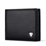 William Polo Genuine Men's Wallet Short High Quality Clip Retro Leather Casual Men's Wallet Large Capacity Men's Wallet