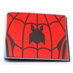 Designer Wallet Spiderman PU Leather PVC Card Bags Men Casual Purse Anime Cartoon Spider PVC Short Wallets Portafoglio