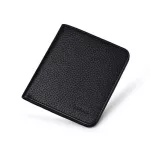 William Polo Leather Men's Short Wallet Multifunctional Business Coin Pocket Ultra Thin Card Bag Men's Mini Wallet Pl149