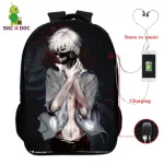 16 Inch  Japanese Anime Backpack Cosplay Satchel School Shoulder Lapbag Tokyo Ghoul Rucksack Children Backpacks Travel Bags