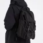 Rosetic Gothic Black Backpacks Travel Bag Harajuku Casual Shoulder Backpack Punk Goth Couple School Bags