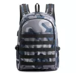 World Peace Pubg Camouflage Navy Backpack Level III Back Back Bag Cosplay High Capacity SWAT BAGS for Travel Casual Teenager