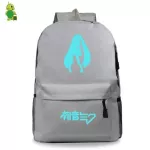 Anime Hatsune Miku Backpack School Bags for Teenage Girls Casual Travel Bags Kids Books Lapbackpack