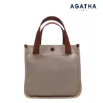 Agatha, canvas bag, long waist, high capacity, AGT204-525