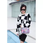 Ready to deliver in Thailand Shoulder bag/Holding Shoulder Starcate Women Fashion Nylon Nylon 100% Waterproof. Large compartment. Can put a lot of new items.