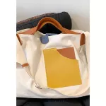 Versati Casual Patchwork Canvas Diagonal Bag Ca22021624