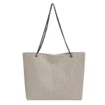 Velvet Shoulder Bag, Corrugated Square, Large Shoulder Shoulder, GBIWANT Chain