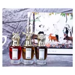 JEANMISS, 30 ml.*3 bottles, Pandoll Series, deer head, dog head, fox. The fragrance is charming. Animal massage head design