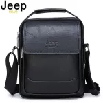 Jeep Buluo 100% Men's Bag, high quality, single shoulder leather, messenger bag, casual fashion, Crossbody, new Siri bag ---2032