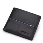 B Denim Genuine Leather Wlet Men Brand Ort SES CN SE ID Credit Card Holder Slim Bifold Wlet Men N4437