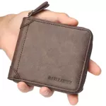 Mens Leather Wlet Business Id Card Holder Billfold Zip Se Wlet Handbag Clutch Brand New Coffee Cn Holder Me Wlet