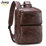 Jeep Buluo, a new Casual Daypacks Backpack, large laptop, large laptop, backpack, men's backpack, USB, leather bag for MAN-2205.