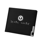Death Note Llawliet Anime Money Bag Boys Cn Se Pu Leather Ort Wlet Yagami Lit Id Card Holder Cartoon Women Carte