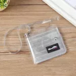 New Transparent WLETS MINI CN SML BAG Women Solid Cr Jelly Card Wlet SAC POCETTE HOTORT
