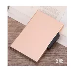 Mini RFID Anti-Theft Smart Business WLET AUTOMATICLY SOLID L Ban Credit Card Holder for Men Women