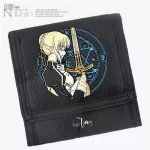 Anime Fate Zero Stay Ni Saber R Cosplay Women Ort 900D NYLON SML CN SE PASSPORT Card Holder Carte