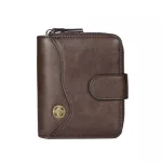 Vintage Leather Men Wlet Multi-Function Men's Wlet Zier BUCLE CN SE Luxury Brand Multi-Card Pocet Clutch