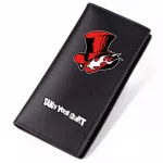 Persona 5 Wlets P5 Men Women Pu Leather Wlet Ps4 Cartoon Anime Student Holders