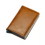 Dienqi Carbon Fiber Wlet For Man Mini Rfid Wlet Card Holder Trifold L Leather Slim Men's Wlet Sml Me Ses
