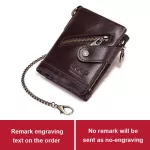 Genuine Leather WLETS WOMEN HASP ZIER OORT SML RFID Card Holder Wlet Ladies Red CN SE Portfel Dam