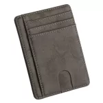 Slim Rfid Bloc Leather Wlet Credit Id Card Holder Se Money Case For Men Women