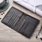 Passport Holder Cer Wlet Soft Genuine Leather Case Travel Accessories for Men