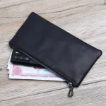 Genuine Leather Men Wlet Section Ca Sml Bag For Man B Organizer Phone Se Money Clip Card Cns Bag Nupugoo
