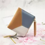 Wlet Women Pu Leather Pin/b/ple/blue/gray/brown/red Women Card Holder Case Zier Hasp Ort Women Wlet And Se