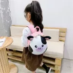 กระเป๋าเป้เด็ก/Korean version of eggshell bag cartoon tide cute calf backpack kindergarten boys and girls schoolbag