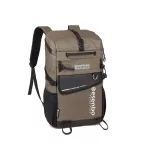 กระเป๋าเป้ผู้ชาย/Men's canvas backpack fashion letter backpack outdoor large capacity travel bag
