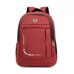 กระเป๋าเป้ผู้ชาย/Simple large-capacity high school students travel bag fashion casual men's backpack computer bag