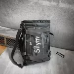กระเป๋าเป้ผู้ชาย/Casual backpack male canvas high school student school bag female Korean version men's travel backpack