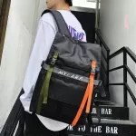 กระเป๋าเป้ผู้ชาย/Men's backpack Korean sports outdoor travel student school bag casual backpack