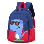 กระเป๋าเป้เด็ก/Nylon kindergarten school bag cartoon dinosaur student school bag