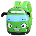 Baby Backpack/Cartoon Cute Car Backpack Children Kindergarten School Bag 2-5-5 Year Old Backpack