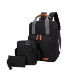 Backpack for men and women, 3 pieces, travel, student bag, backpack, computer, student bag, youth, waterproof, USB, charging backpacks