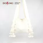 Doitung Bag - White Big Size Pomeranian Pomeranian Bag, Doi Tung Size